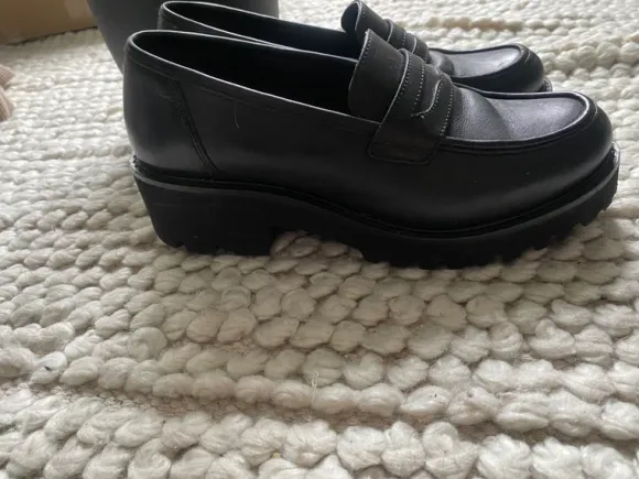 Chunky Loafer schwarz Preppy Old Money Style Gr. 37