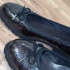 Chunky Mokassins Leder Kroko-Optik Vibram sigle Made in Italy