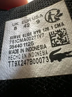 Claquette Lacoste