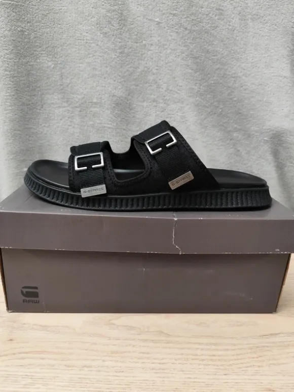 Claquettes/Sandales G-star 46 - noires - NEUVES jamais portées avec étiquette