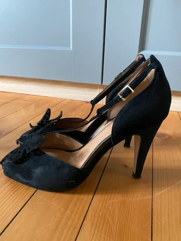 Clarke Softwear Sandaletten Echtleder schwarz