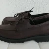Clarks Collection Herren Schuhe Sample RAR Berwick Boat Brown Leather Gr. 42 UK 8 Neu