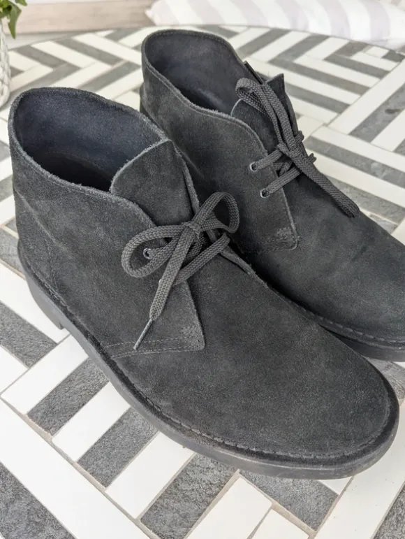 Clarks Desert Boots Wildleder Gr. 45 (breite Größe)