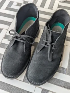 Clarks Desert Boots Wildleder Gr. 45 (breite Größe)