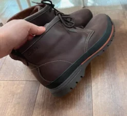 Clarks Narly Hill GTX Herrenstiefel aus braunem Leder