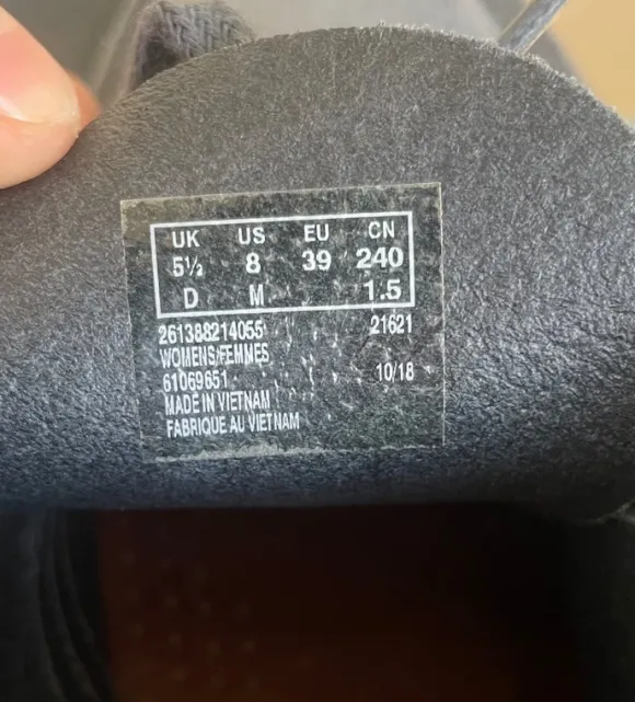 Clarks Original - 39 (eu) / 8 (us) - blauw
