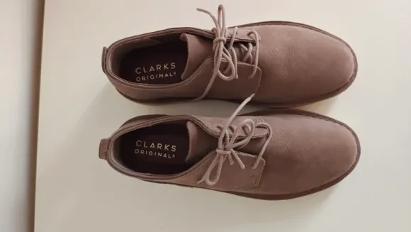 Clarks original's Desert London lage veterschoen taupe mt 41
