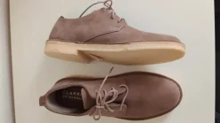 Clarks original's Desert London lage veterschoen taupe mt 41