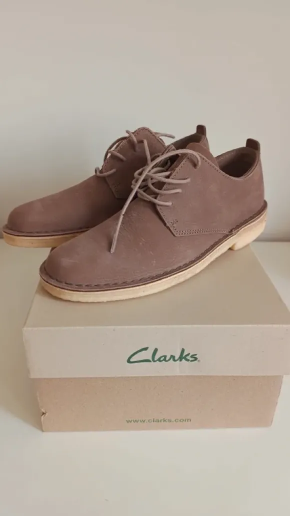 Clarks original's Desert London lage veterschoen taupe mt 41