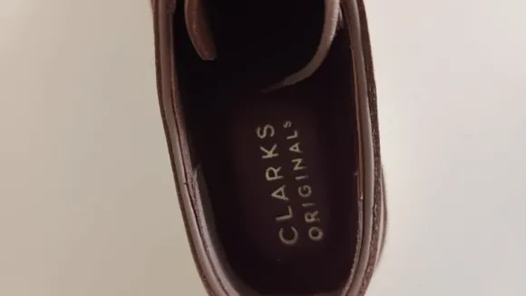 Clarks original's Desert London lage veterschoen taupe mt 41