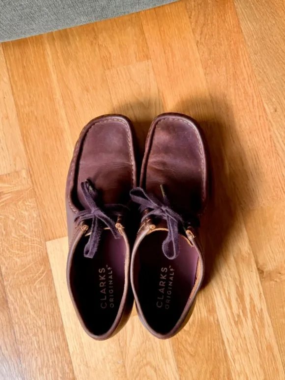 Clarks Wallabee Beesswax (brown), Gr. 42