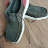 Clarks Wallabees in green