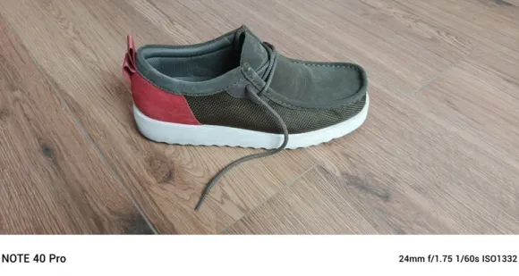 Clarks Wallabees in green