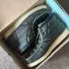 Clarks wallabees quilted army green 43