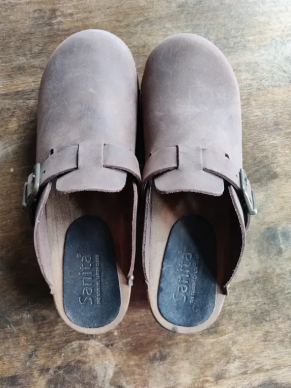 Clogs Echtleder