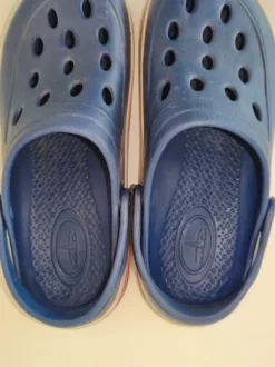 Clogs Gartenschuhe blau Gr. 39