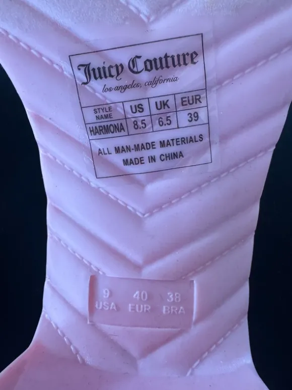 Clogs in rosa mit strassteinen