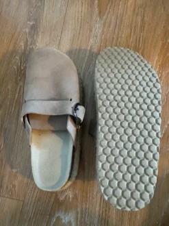 Clogs Sandalen mit Korkabsatz von Next