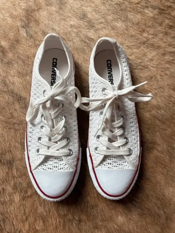 converse - niedrige damen schuhe mit luftigem design