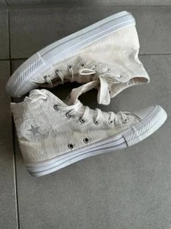 Converse All Star | High Top Sneaker | Off White | 38.5 | Y2K Casual