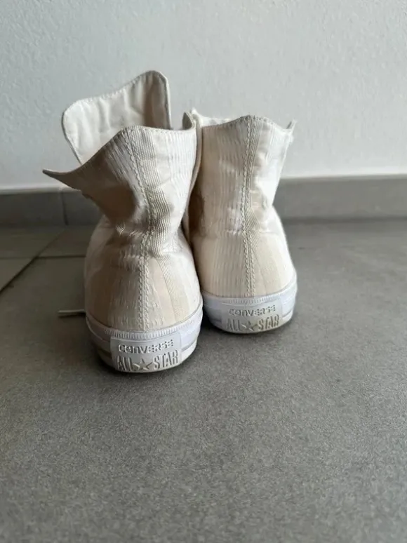 Converse All Star | High Top Sneaker | Off White | 38.5 | Y2K Casual