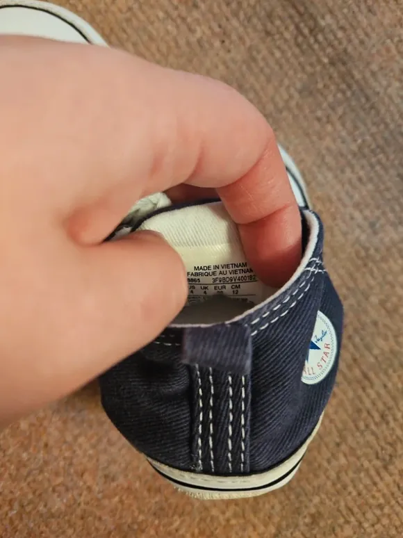 Converse Baby Schuhe blau