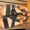 coole ledersandalen