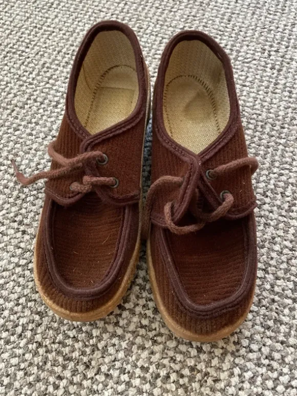 Cord Schnürschuh