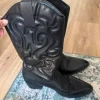 Cowboyboots schwarz Pull&Bear
