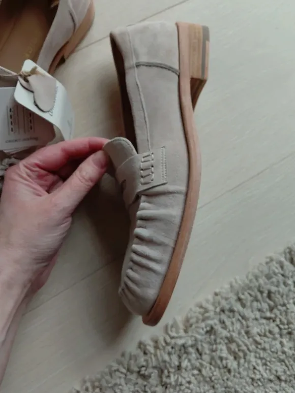 #Crickit #loafer #Trend #nude #beige #39 #neu #leder #wildleder #hochwertig #luxus