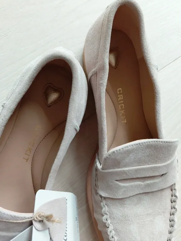 #Crickit #loafer #Trend #nude #beige #39 #neu #leder #wildleder #hochwertig #luxus