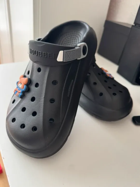 Damen Clogs schwarz Gr. 37/38