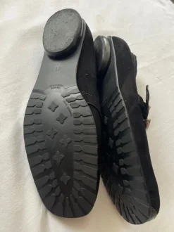 Damen Elegante echte Wildleder Schuhe