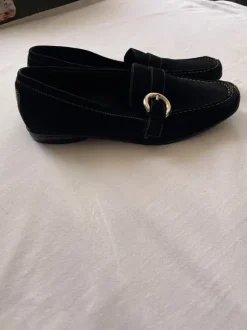 Damen Elegante echte Wildleder Schuhe
