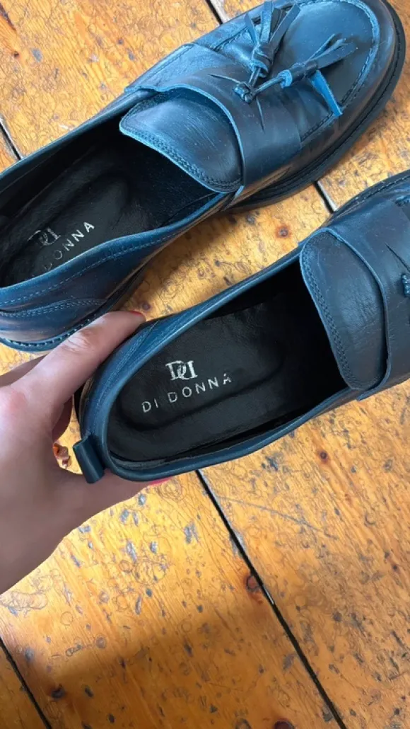 Damen Loafer aus Leder
