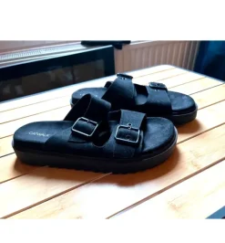 Damen Pantoletten Sandalen