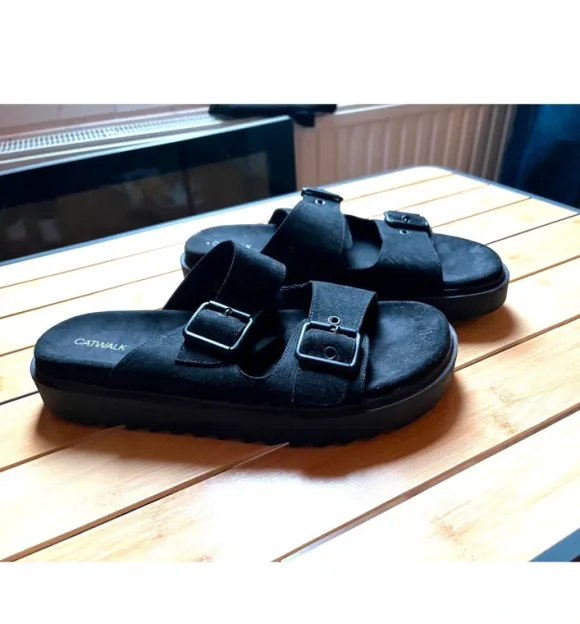 Damen Pantoletten Sandalen