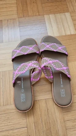 Damen Sandale pink rosa COX gr 40/41