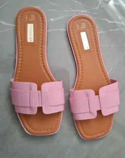 Damen Sandalen Schlappen Sommer Pink Rosa Mädchen Zara 39