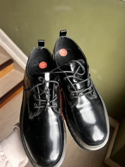 Damen Schuhe Oxford Schuhe Plattfirm Halbschuh