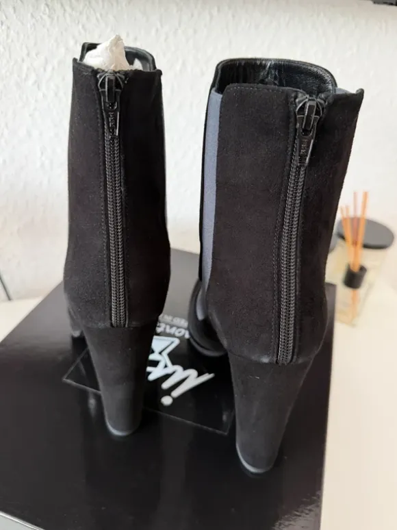 Damenschuhe Stiefel mit Absatz