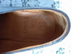 Derby-Schuhe von Löf & Tung aus braunem Leder, UK 9.5