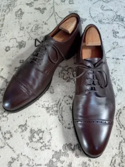 Derby-Schuhe von Löf & Tung aus braunem Leder, UK 9.5