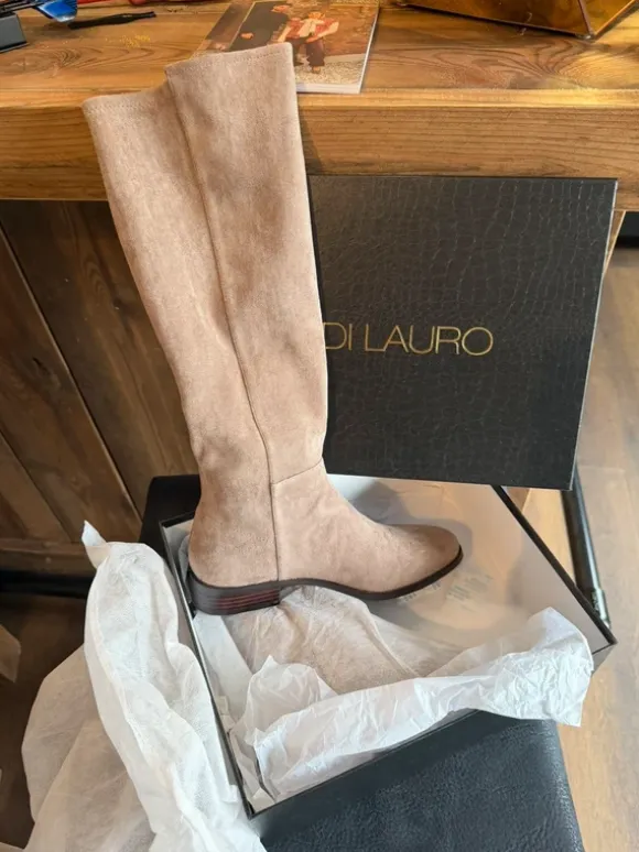Di lauro laarzen beige maat 39 nieuw