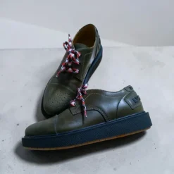 Diesel D-Cage Creepers – Olive Green – Platform Shoes – EU 41