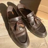 Doc Martens loafer Mokassins Adrian Crazy Horse Espresso dunkelbraun dr Martens