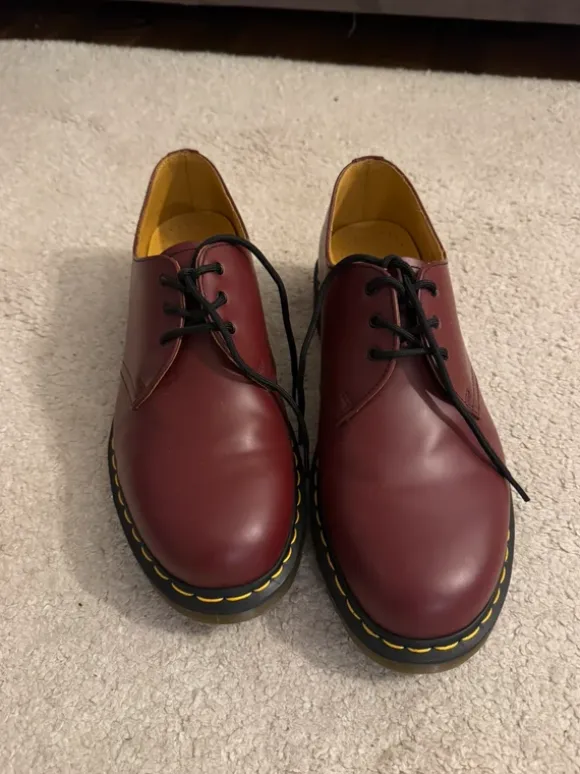 Doc Martins Oxford Glattleder