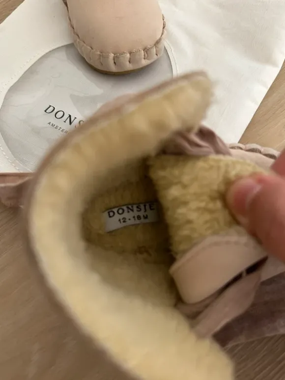 Donsje Pina Organza Booties | Powder Nubuck