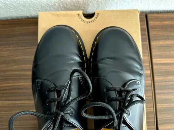 Dr. Martens 1461 Black Smooth OVP