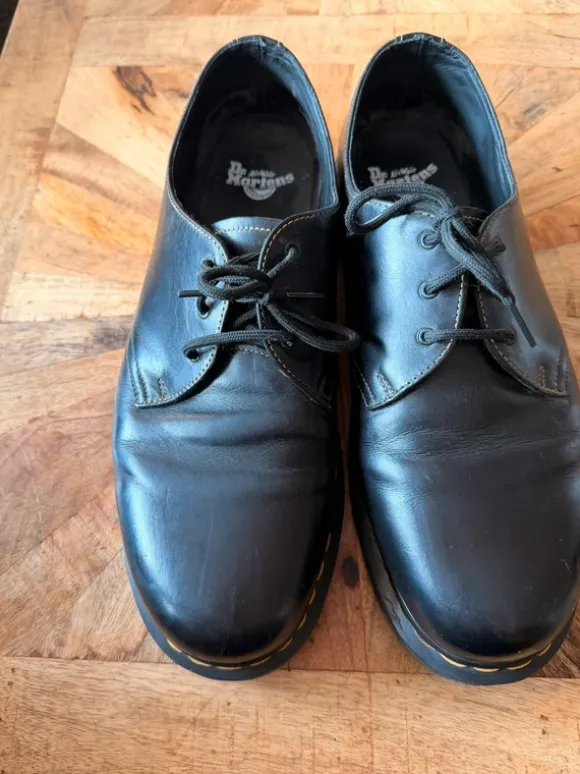Dr. Martens 1461 Leder Schuhe Schwarz EU 47